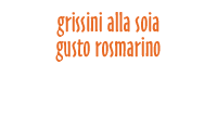 Grissini alla soia e rosmarino